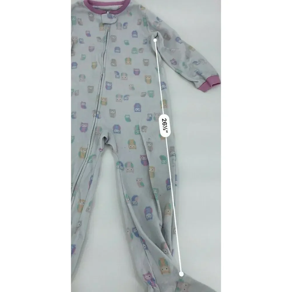 Carters Girls Pajamas One Piece Sz 5T